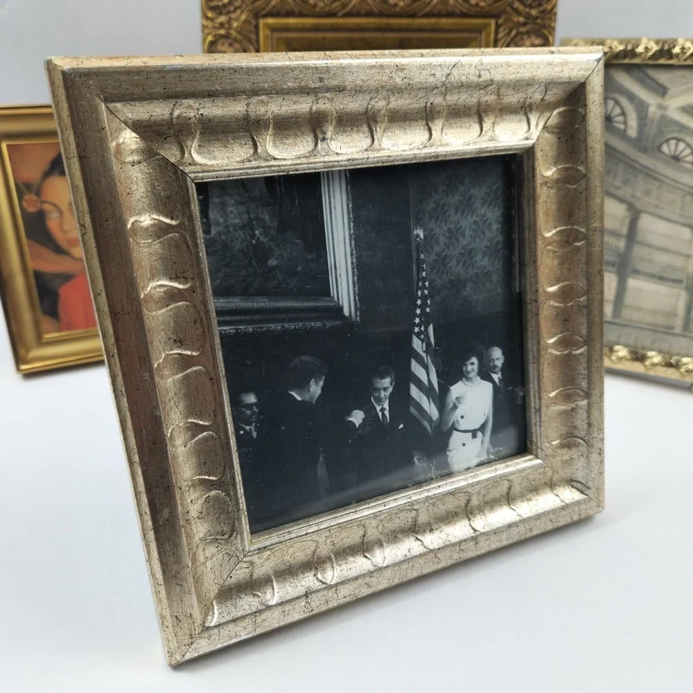 Vintage‎ to Modern Photo Frames Lot, Varying Finishes & Sizes